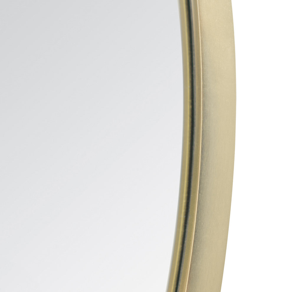 Grendon Accent Mirror, Gold, 24"