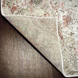 Chateau Beige and Blush Area Rug, 3.6'x5.6'