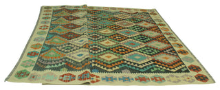 Sangat Kilim Noah Ivory/Charcoal Rug, 8'4x11'2