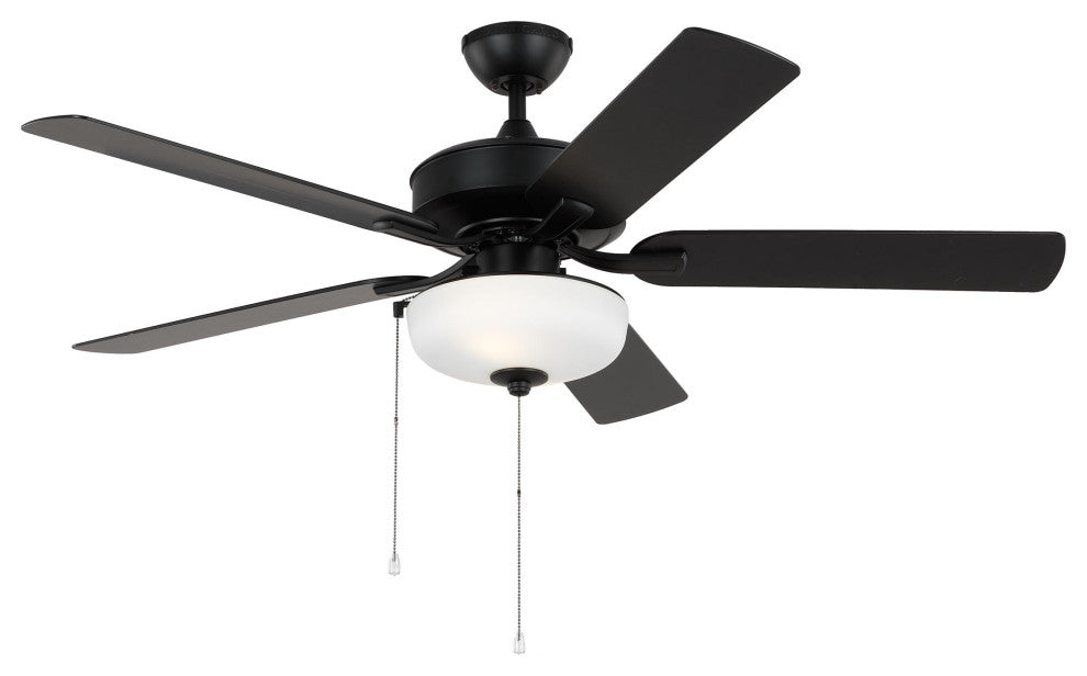 Generation Lighting Linden 52" Ceiling Fan Midnight Black