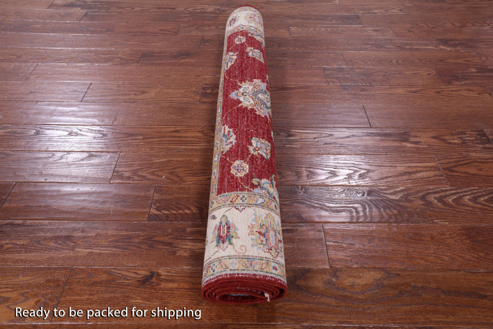 4' 0" X 5' 9" Persian Tabriz Handmade Wool Rug - Q12783