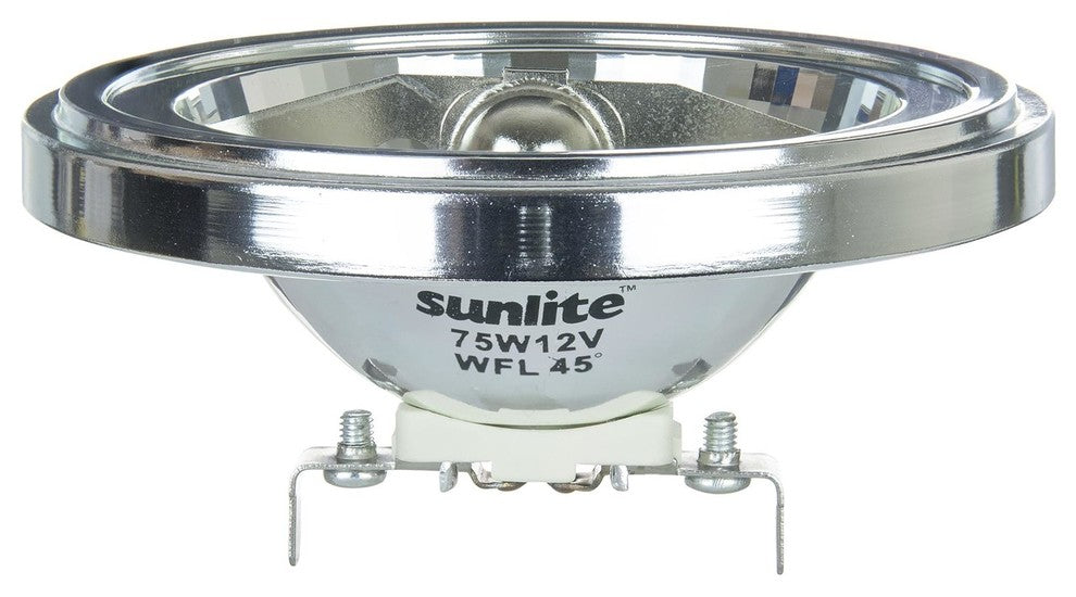 Sunlite 75 Watt, 45 Wide Flood, Ar111 Aluminum Reflector, G53 Base