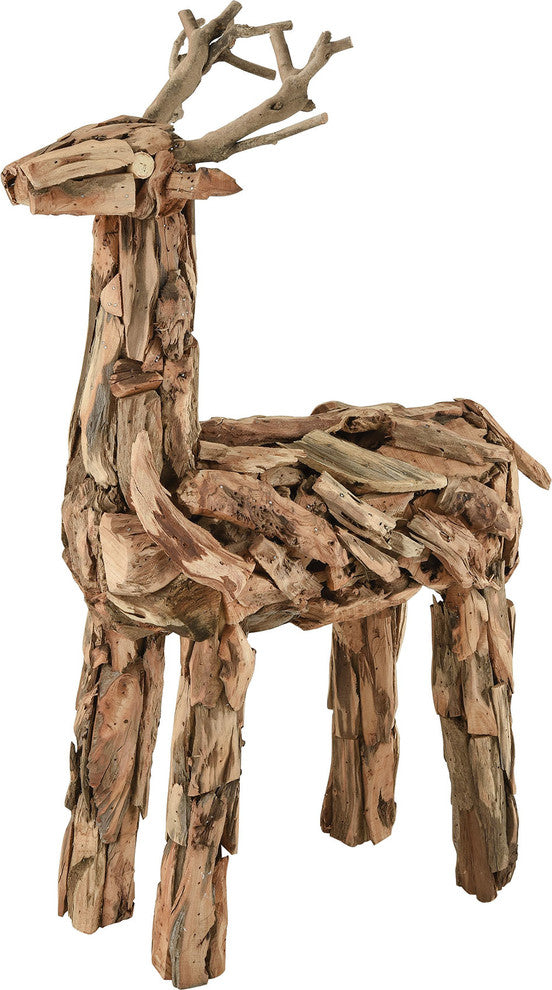 STERLING 2181-062 Tidings of Joy Driftwood Reindeer