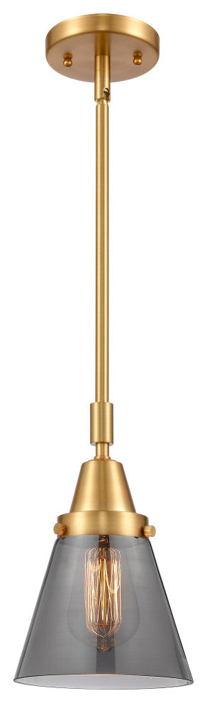 INNOVATIONS LIGHTING 447-1S-SG-G63-LED Small Cone Mini Pendant
