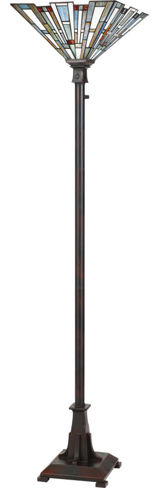 Maybeck 1-Light Floor Lamp, Valiant Bronze