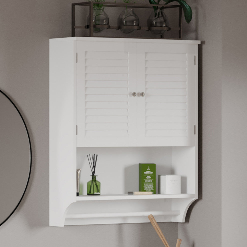 Wall-Mounted Bathroom Organizer