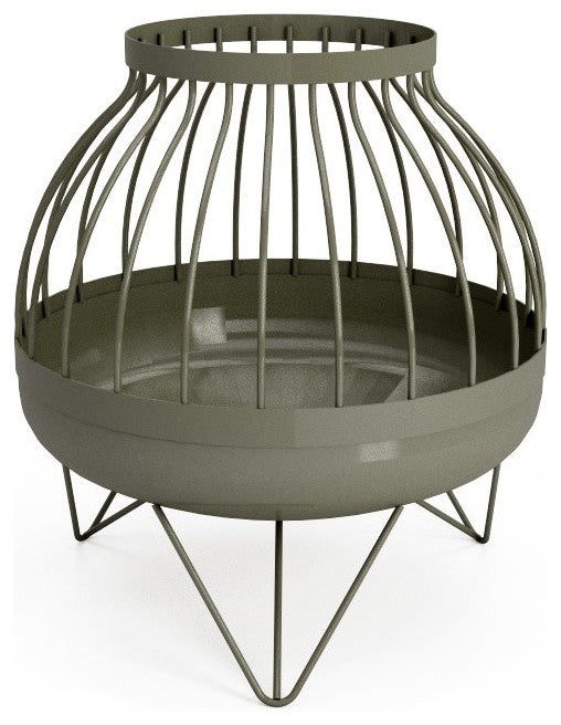 Modern Outdoor Patio Steel Fire Pit NIDA