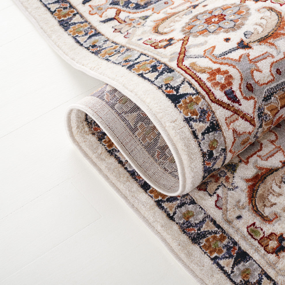 Lauren Ralph Lauren Collection Atwood LRL1119 Rug, Ivory/Beige Red, 9'x13'