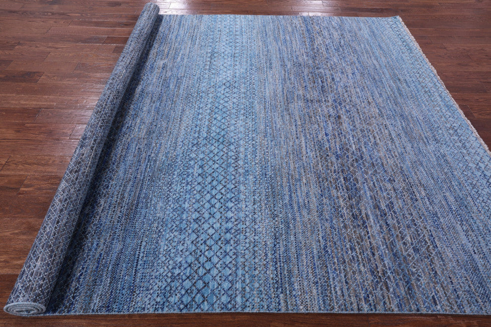 Savannah Grass Hand Knotted Wool Rug 8' 0" X 9' 11" - Q13238