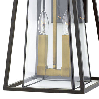 Hinkley Walker Medium Wall Mount Lantern, Buckeye Bronze