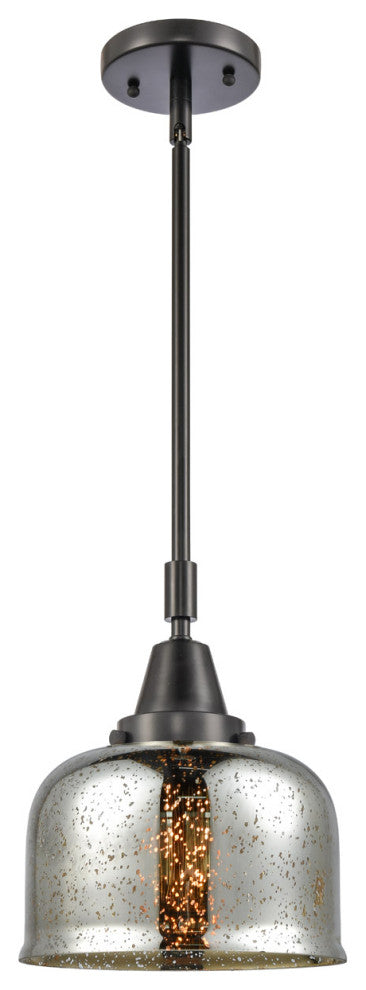 Innovations Lighting 447-1S-BK-G78 Large Bell 1 Light 8" Mini Pendant