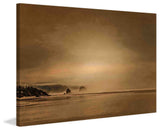 "Gentle Coastal Sunrise" Painting Print on Canvas