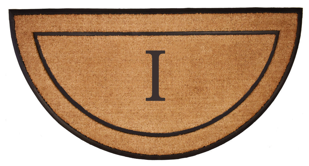 Calloway Mills The General Monogram Doormat, Letter I