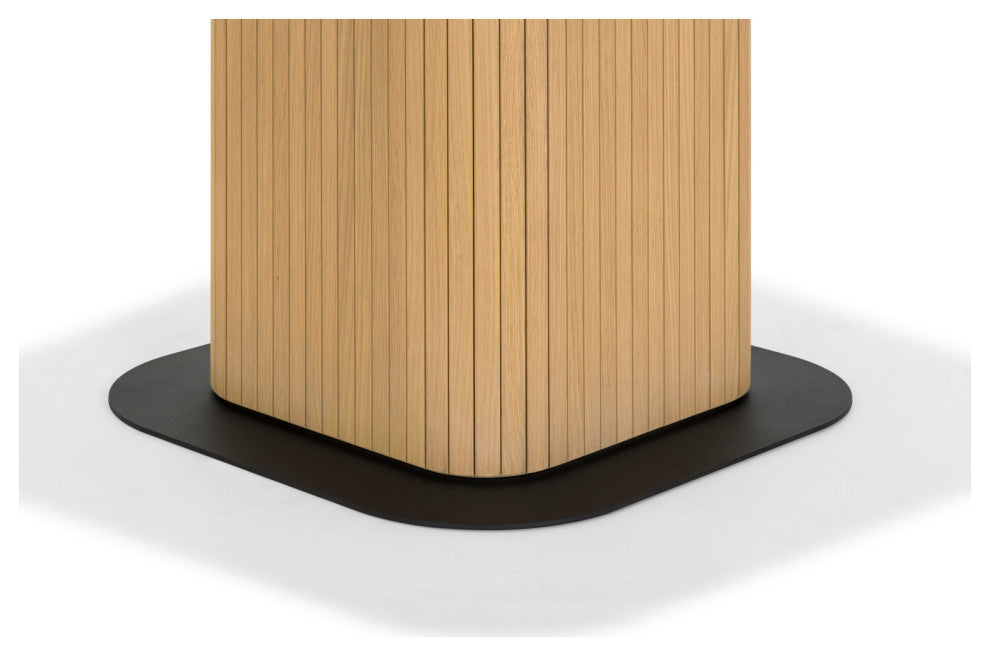 Contemporary Modern Easy Edge Dining Table - Natural