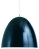 Nuevo Living Dome Lighting Pendant, Black Steel Metal, Small, Default Title