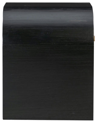 Hump Black Nightstand