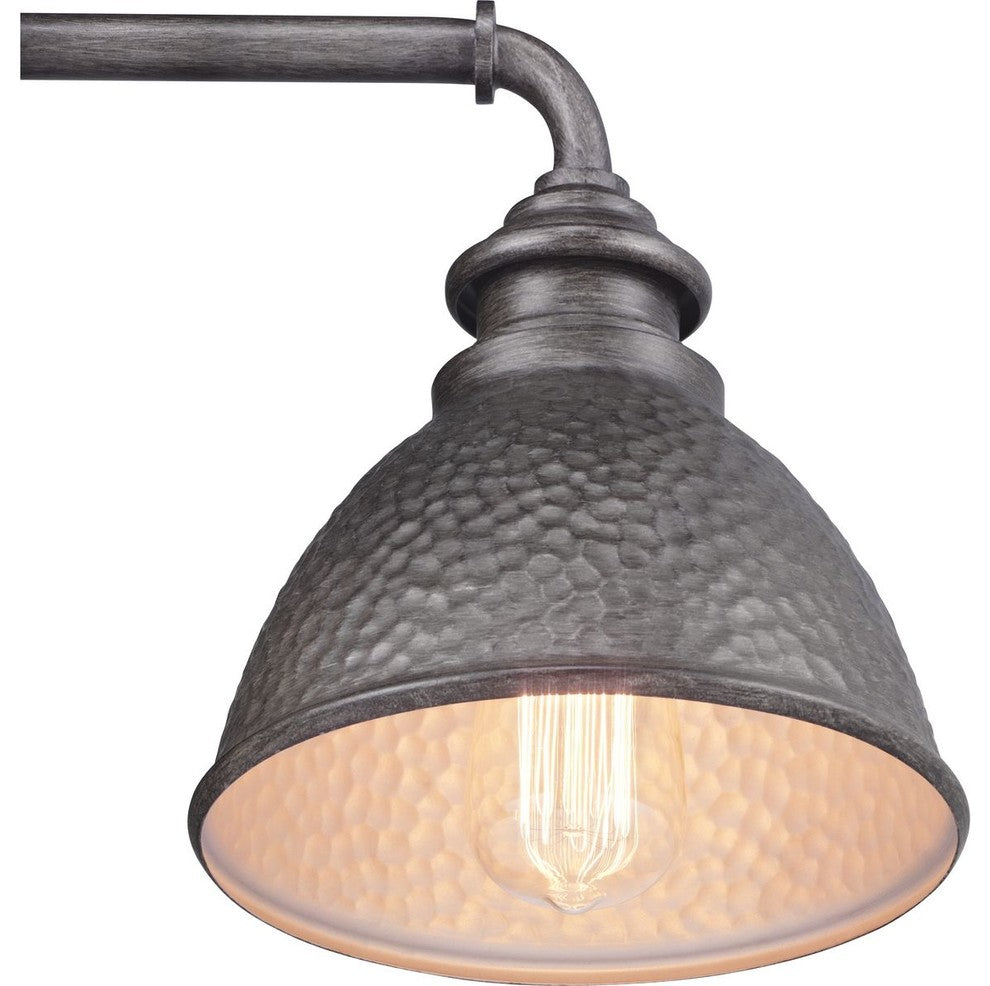 Englewood 1-Light Small Wall Lantern, Antique Pewter