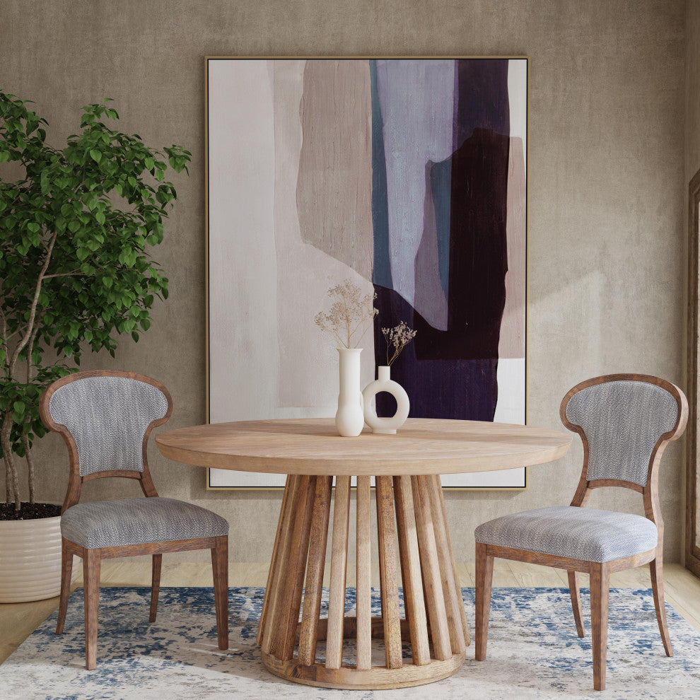 Salone Framed Canvas - Gold Frame