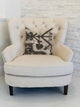 Metro Pulse Beige and Gray Tones Luxury Throw Pillows, 20"x26" Standard