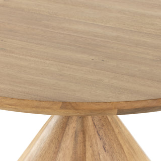 Bibianna Dining Table-Smoked Honey-White