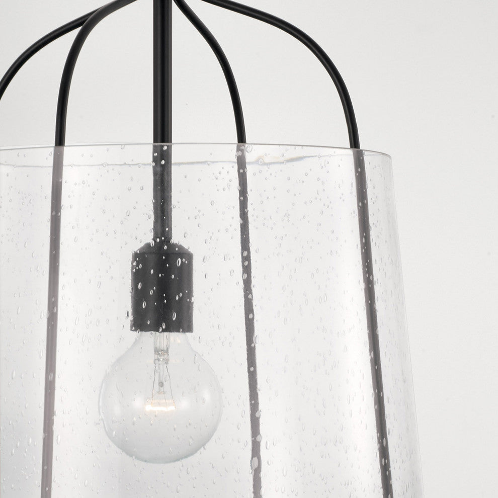 Capital Lighting 347011 Madison 14"W Pendant - Matte Black