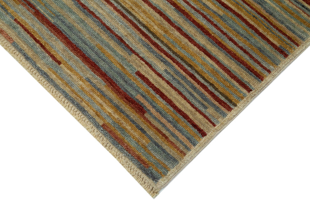 Rug N Carpet - Handwoven Oriental 2' 9" x 9' 3" Runner Oushak Area Rug