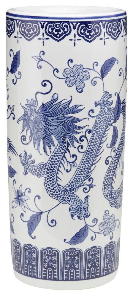 Umbrella Stand 18", Dragon Pattern