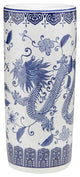 Umbrella Stand 18", Dragon Pattern