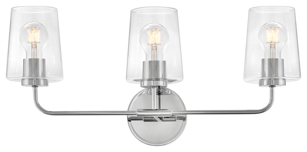 Lark 853453-CL Kline 3 Light 24"W Vanity Light - Chrome