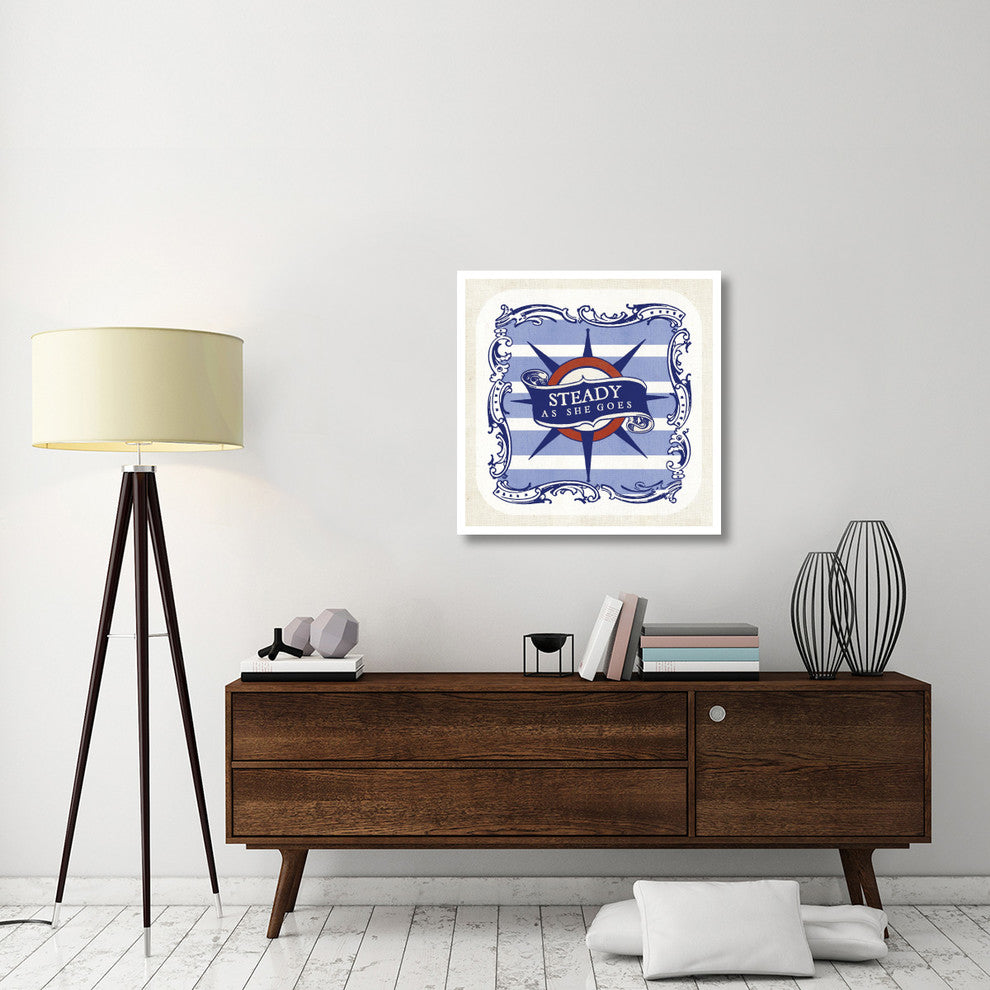 "On the Coast Border III" Digital Paper Print by Studio Mousseau, 32"x32"