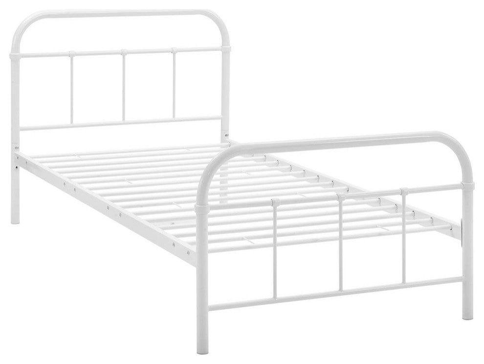 Maisie Twin Stainless Steel Bed Frame