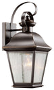 Kichler Mount Vernon Large Outdoor Wall Sconce, Olde Bronze, 7.5