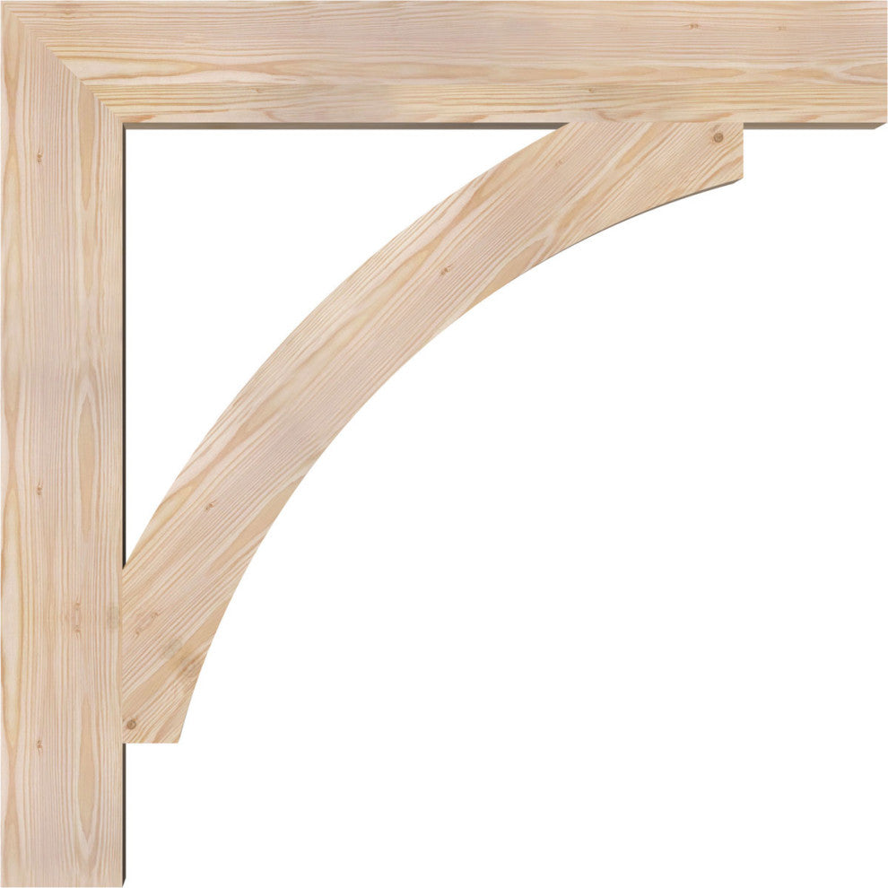 Thorton Block Smooth Bracket, Douglas Fir