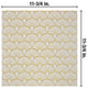 Art Deco Manhattan Porcelain Floor and Wall Tile Sample