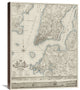 Plan, New York, Copied From The Ratzger Map, Decorative Blue Shading, 22"x28"