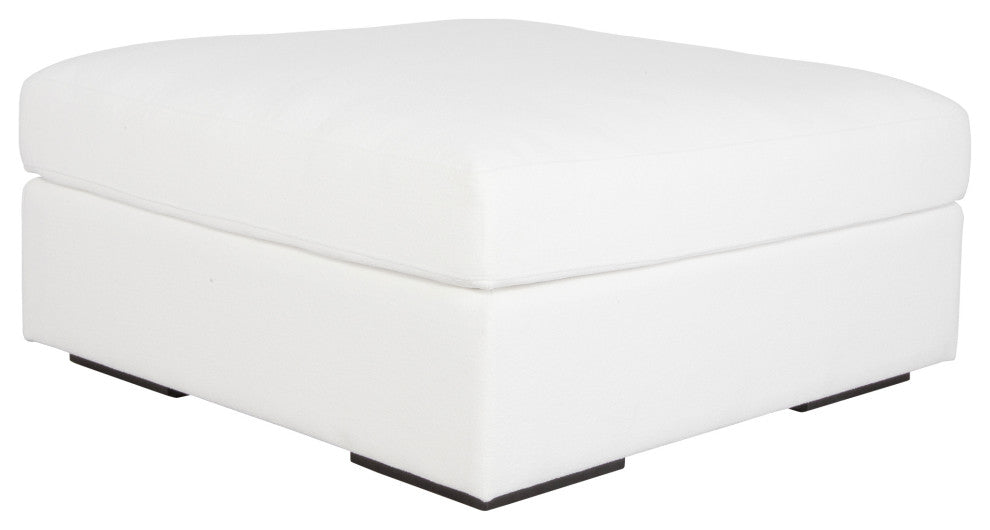 Uttermost Refuge Arctic White Sofa Ottoman