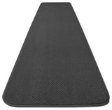 Skid-Resistant Carpet Runner Gray, 48"x14'