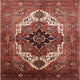 Ahgly Company Indoor Square Mid-Century Modern Area Rugs, 8' Square