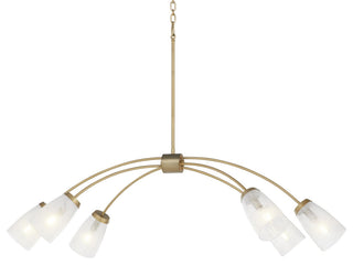 Quorum International 6877-6 Wallinger 6 Light 48 - Aged Brass
