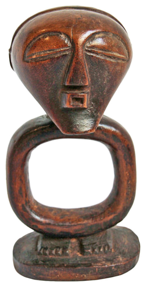 Consigned Vintage Wood Songye Figure