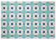 Button Up Spring Chenille Rug, Light Blue, 5'x7'