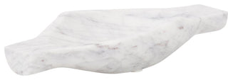 White Marble Delvio Accent Bowl