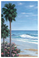 "Beach Place" Digital Paper Print by Diane Romanello, 26"x38"