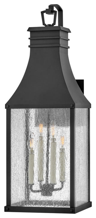 Hinkley Lighting 17468 Beacon Hill 4 Light 32" Tall Outdoor Wall - Museum Black