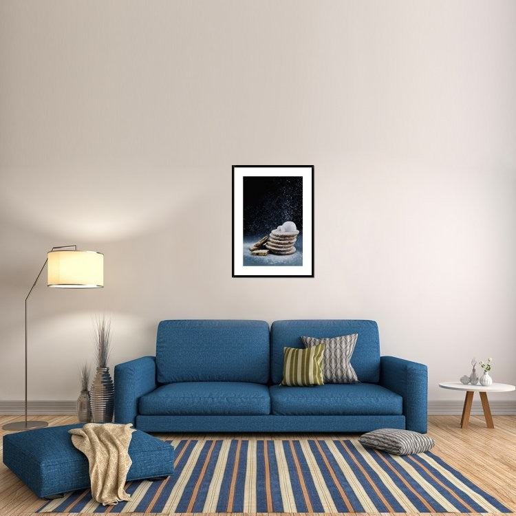 "Igloo (Powdered Sugar)" Framed Digital Print by Dina Belenko, 28"x38"