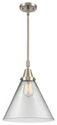 Innovations Lighting 447-1S-SN-G42-L Cone 1 Light 12" Mini Pendant