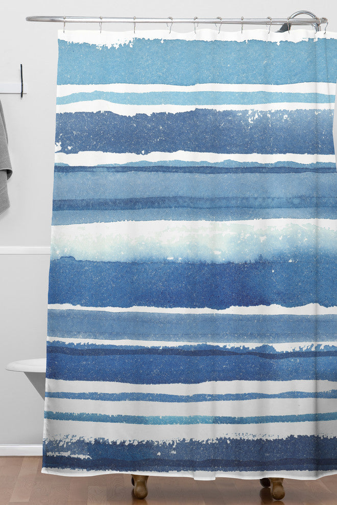 Deny Designs Kerri Satava Caribbean Shore Shower Curtain