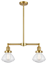 Olean Island Light, Satin Gold, Seedy