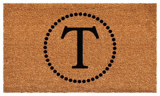 Calloway Mills Barron Doormat, Letter T