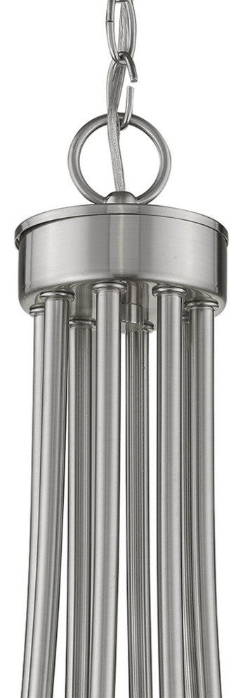 Sawyer 8-Light Satin Nickel Chandelier